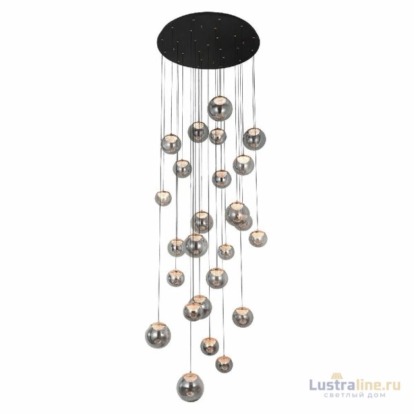 Каскадная люстра Modelux ML.2338.25 BK Каскадная люстра Modelux ML.2338.25 BK