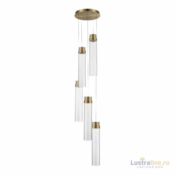 Каскадная люстра ST Luce Champagne SL6236.303.05 Каскадная люстра ST Luce Champagne SL6236.303.05