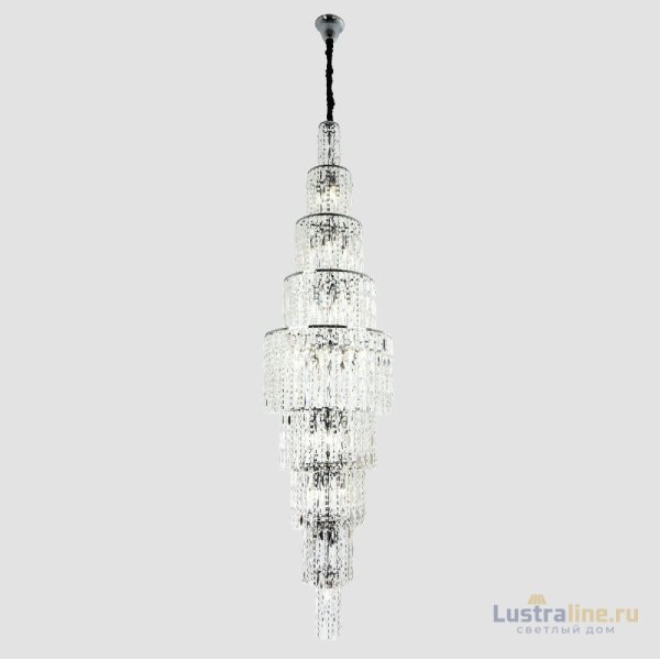 Каскадная люстра Modelux ML.900.35 CR Каскадная люстра Modelux ML.900.35 CR
