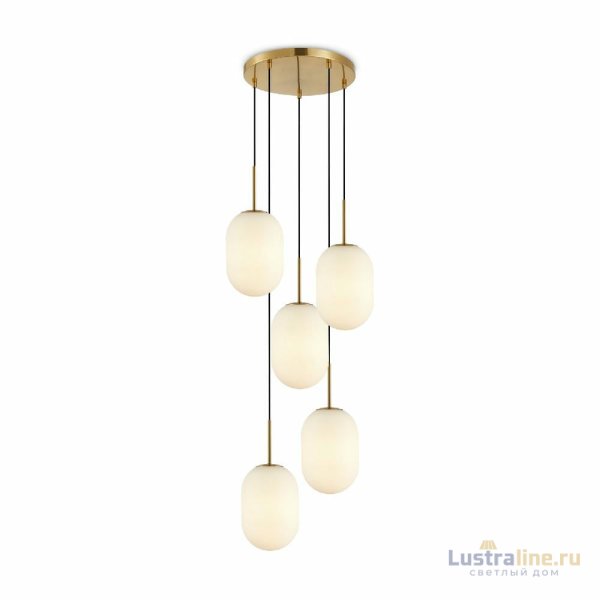 Каскадная люстра Freya Sharlot FR1012PL-05BS Каскадная люстра Freya Sharlot FR1012PL-05BS