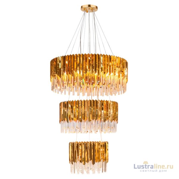 Каскадная люстра AM Group Roberto Cavalli L800-600-400
