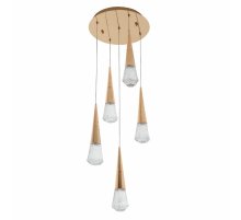 Каскадная люстра Modelux ML.3315.5 GD