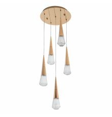 Каскадная люстра Modelux ML.3315.5 GD
