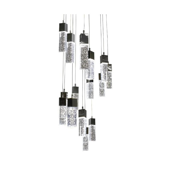 Каскадная люстра Kink Light Аква 08510-15A,02(4000K)