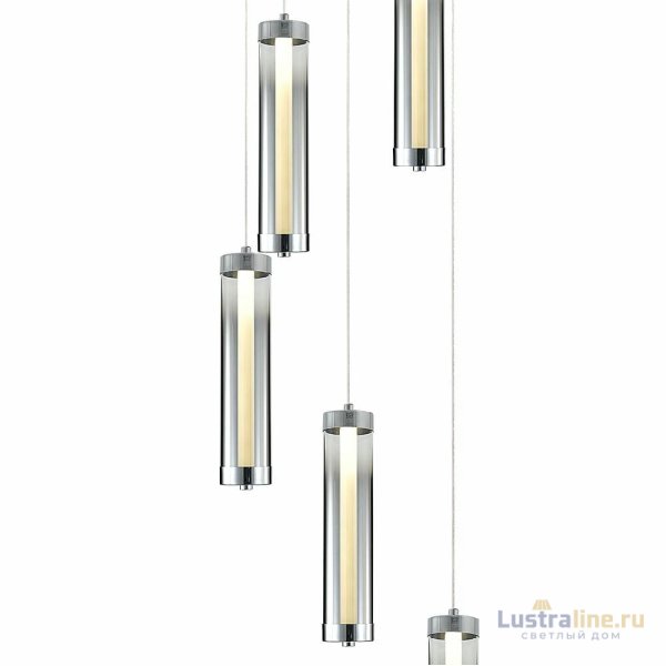 Каскадная люстра Indigo Rilucente 11061/5P Chrome V000147L Каскадная люстра Indigo Rilucente 11061/5P Chrome V000147L