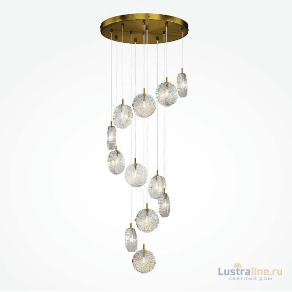 Каскадная люстра Maytoni Frozen MOD254PL-12BS Каскадная люстра Maytoni Frozen MOD254PL-12BS
