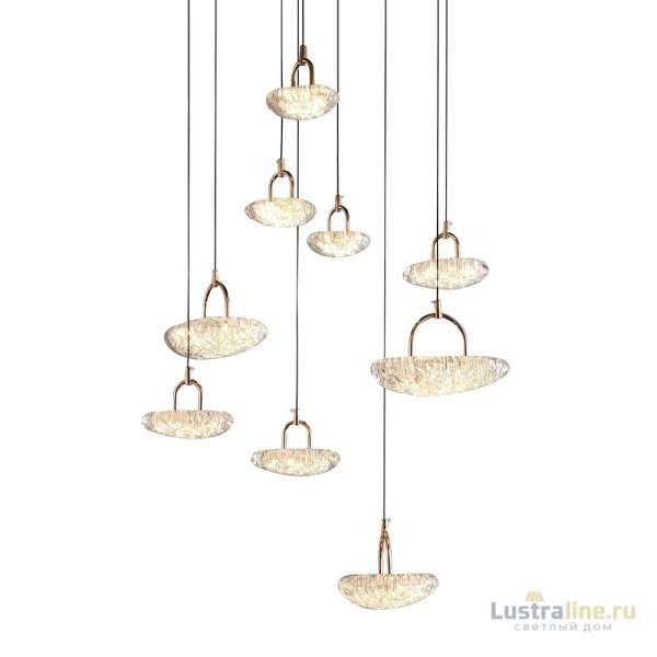 Каскадная люстра Delight Collection MT9125-9H french gold