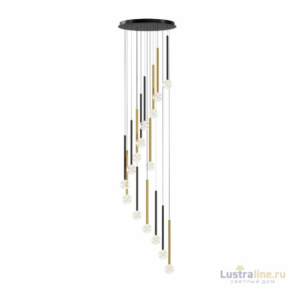 Каскадная люстра Maytoni Bubble dream MOD383PL-L40BBS3K