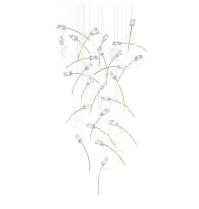 Каскадная люстра Delight Collection 9081P/25 gold