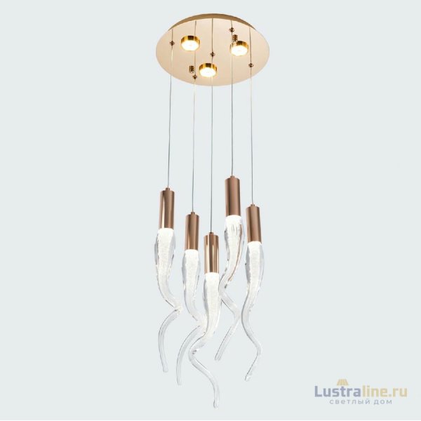 Каскадная люстра Modestyle MS.89135.5 GD Каскадная люстра Modestyle MS.89135.5 GD