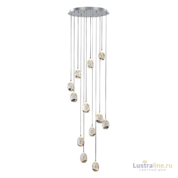Каскадная люстра DeLight Collection Terrene MD13003023-12A chrome Каскадная люстра DeLight Collection Terrene MD13003023-12A chrome