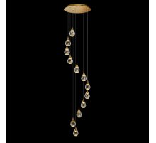 Каскадная люстра Delight Collection Stilla MD24001004-12A gold/clear Каскадная люстра Delight Collection Stilla MD24001004-12A gold/clear