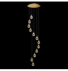 Каскадная люстра Delight Collection Stilla MD24001004-12A gold/clear