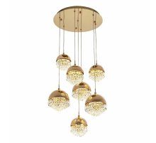 Каскадная люстра Modelux ML.2210.7 GD