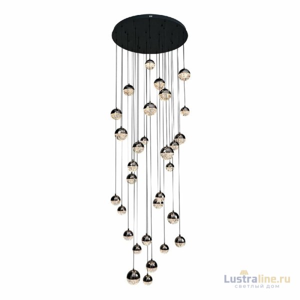 Каскадная люстра Modelux ML.2408.30 BK Каскадная люстра Modelux ML.2408.30 BK