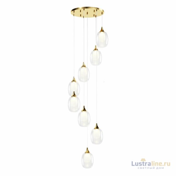 Каскадная люстра Maytoni Aura MOD016PL-08BS1