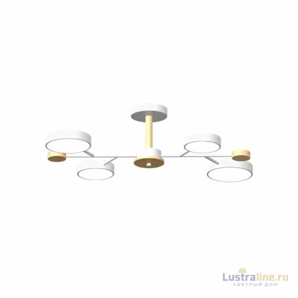 Люстра на штанге LED4U L3213-670 WH Люстра на штанге LED4U L3213-670 WH