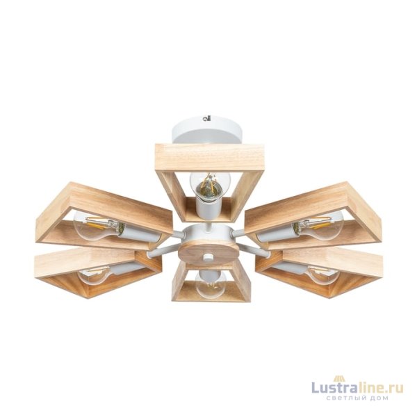 Люстра на штанге Arte Lamp Brussels A8030PL-6WH Люстра на штанге Arte Lamp Brussels A8030PL-6WH