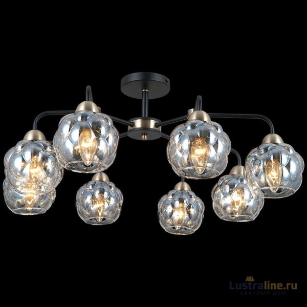 Люстра на штанге Illumico IL0447-8CSQ-79 BK