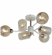 Люстра на штанге Illumico IL8243-6COU-79 WH GD