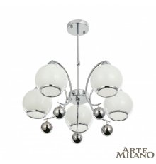 Люстра на штанге Arte Milano Neapolis 276207/5 Ni
