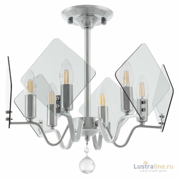 Люстра на штанге Arte Milano Sorrento 375309/6/400 CR Люстра на штанге Arte Milano Sorrento 375309/6/400 CR