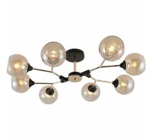 Люстра на штанге Reluce 01483-0.3-08 BK+FGD Люстра на штанге Reluce 01483-0.3-08 BK+FGD