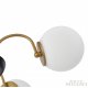 Люстра на штанге Arte Milano Napoli 312066/D940/8 BS/BK