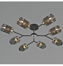 Люстра на штанге Reluce 01405-3.3-08B BK+CR