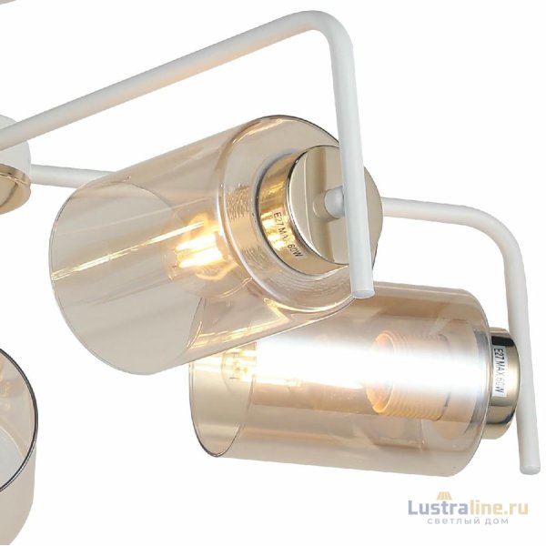 Люстра на штанге Illumico IL8248-5COU-79 WH GD