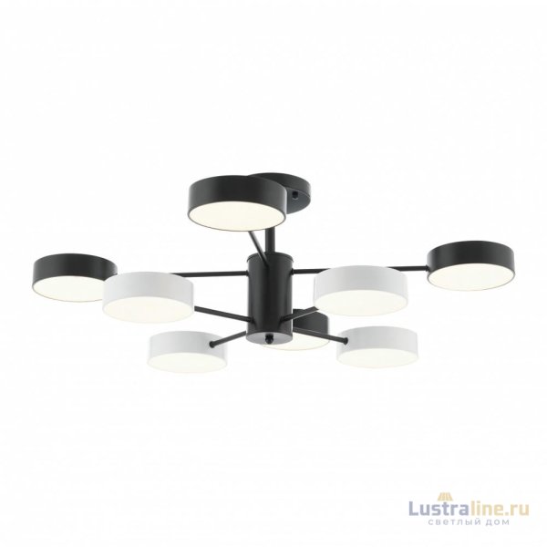 Люстра на штанге Arte Milano Ferrara 250906/8B Bk/Wh Люстра на штанге Arte Milano Ferrara 250906/8B Bk/Wh