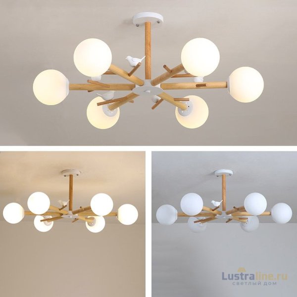 Люстра на штанге ImperiumLoft Finch 178021-26 Люстра на штанге ImperiumLoft Finch 178021-26