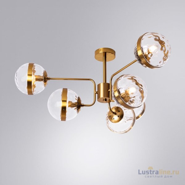 Люстра на штанге Arte Lamp Delacrua A7770PL-6PB