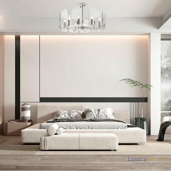 Люстра на штанге Arte Milano Sorrento 377309/10/580 CR Люстра на штанге Arte Milano Sorrento 377309/10/580 CR