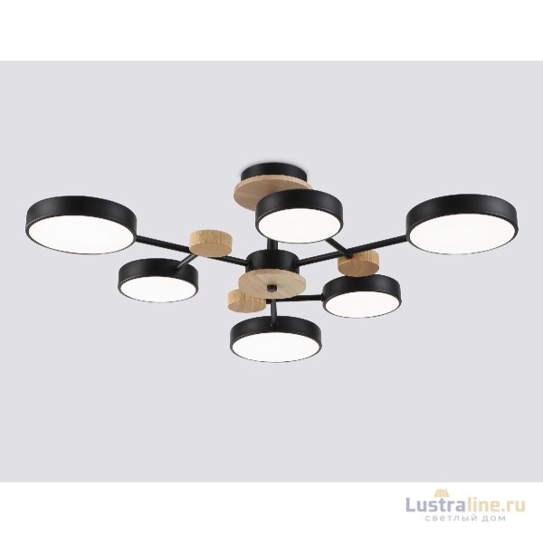 Люстра на штанге Ambrella Light Linetech Comfort FL4863 Люстра на штанге Ambrella Light Linetech Comfort FL4863