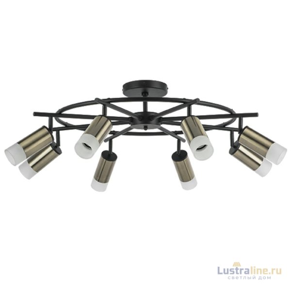 Люстра на штанге Lightstar Rullo LR7183181 (571718+214431-8+202431-8) Люстра на штанге Lightstar Rullo LR7183181 (571718+214431-8+202431-8)