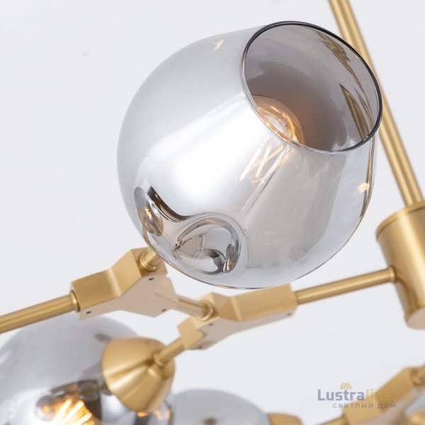 Люстра на штанге Arte Lamp Yuka A7759PL-9PB Люстра на штанге Arte Lamp Yuka A7759PL-9PB