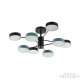 Люстра на штанге Arte Milano Ferrara 250906/8B Bk/Gr