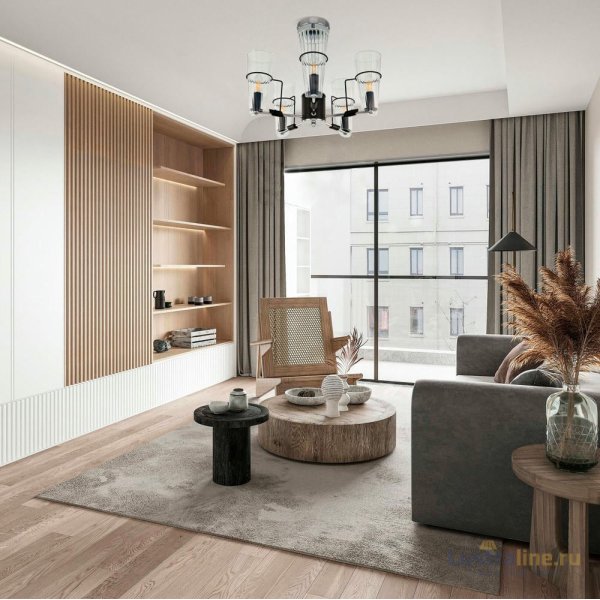 Люстра на штанге Arte Milano Napoli 328107/5 CR.BK