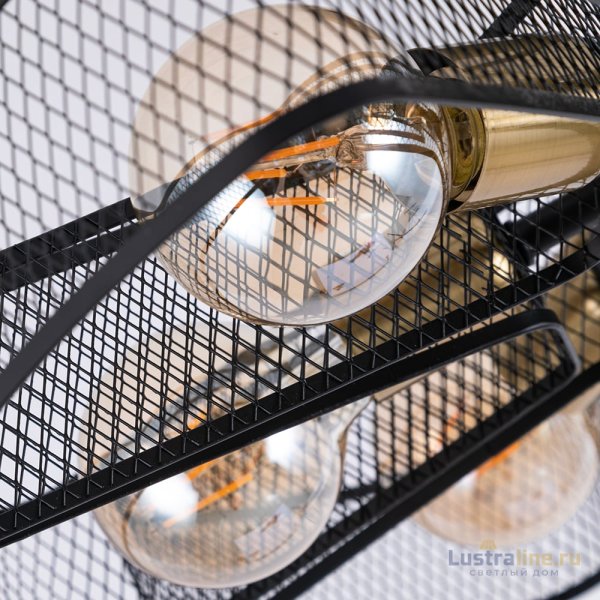 Люстра на штанге Arte Lamp Maasym A7044PL-8BK