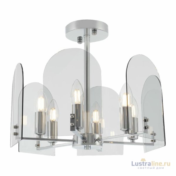 Люстра на штанге Arte Milano Sorrento 377309/6/390 CR Люстра на штанге Arte Milano Sorrento 377309/6/390 CR
