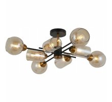 Люстра на штанге Illumico IL8243-8COU-79 BK GD