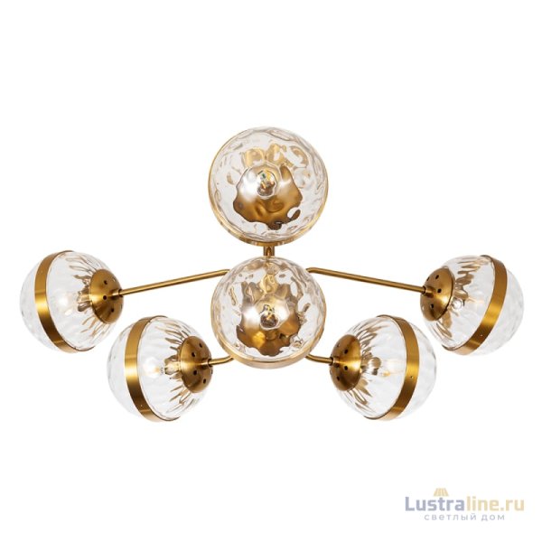Люстра на штанге Arte Lamp Delacrua A7770PL-6PB