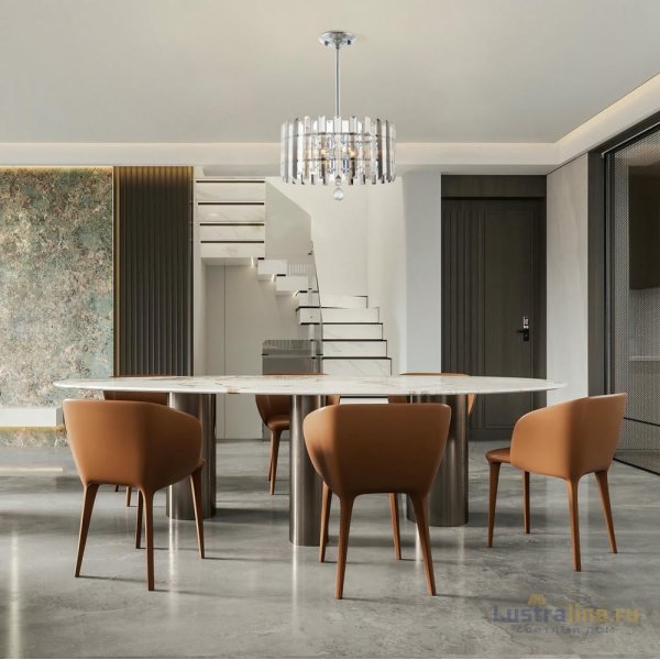Люстра на штанге Arte Milano Sorrento 371409/5/350/400 CR Люстра на штанге Arte Milano Sorrento 371409/5/350/400 CR