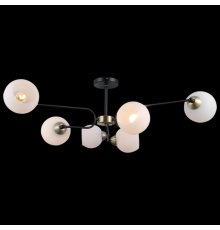 Люстра на штанге Illumico IL0249-6CSQ-79 BK AB