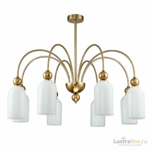 Люстра на штанге Escada Ode 686/8PL Copper Люстра на штанге Escada Ode 686/8PL Copper