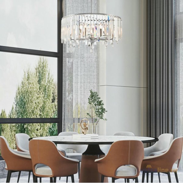 Люстра на штанге Arte Milano Sorrento 372509/8/250/590 CR Люстра на штанге Arte Milano Sorrento 372509/8/250/590 CR