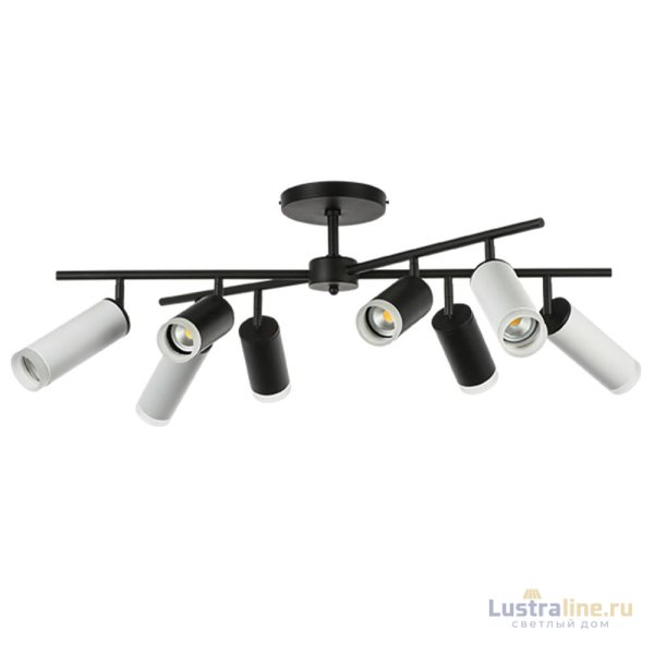 Люстра на штанге Lightstar Rullo LR7283748640 (571728+214437-4+214486-4+202430-8)