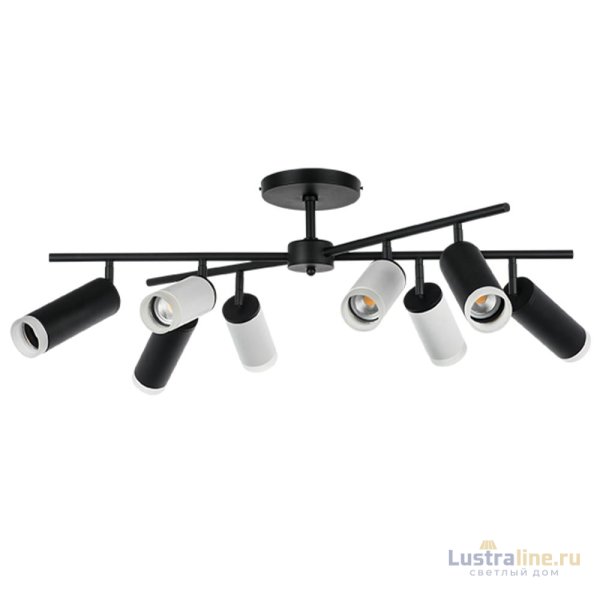 Люстра на штанге Lightstar Rullo LR7283648740 (571728+214436-4+214487-4+202430-8)