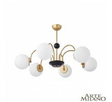 Люстра на штанге Arte Milano Napoli 312066/D850/6 BS/BK